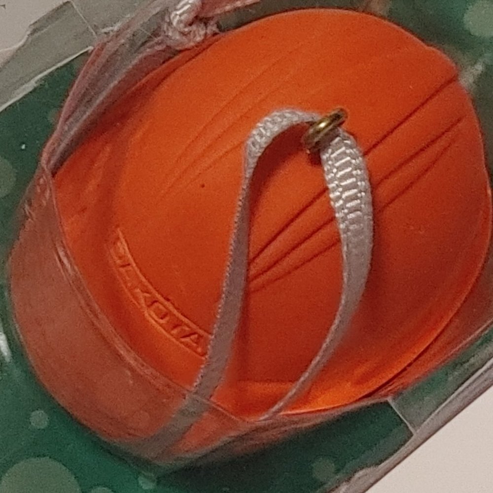 HTF Pink DAKOTA Had Hat Ornament NIP